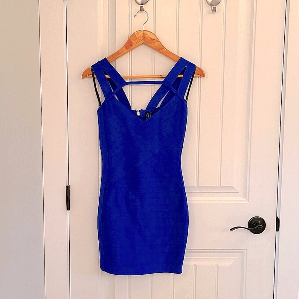 Marciano Blue cocktail dress